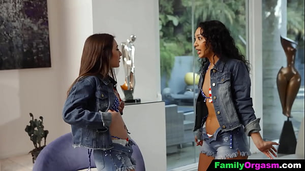 FamilyOrgasm – Patriotic Sisters Has Mischievous Dicks Rivalry