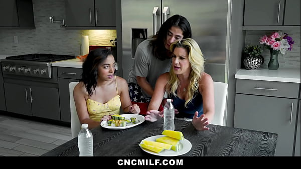 Sleepwalking Stepson Freeuses His Sexy Stepmom and Stepsister – Cncmilf