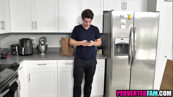 Stepbrother and stepsister masturbate & fuck together