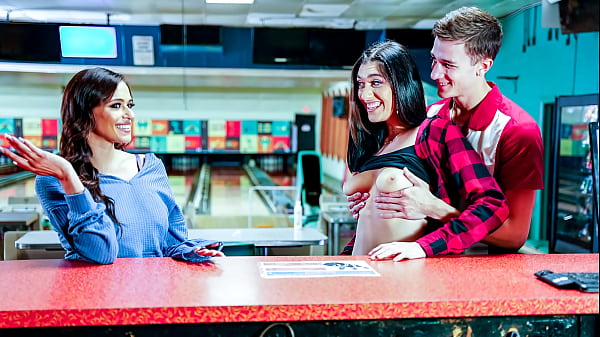 Using My Girlfriend and Her Stepmom During Our Bowling Play – Cncmilf