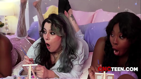 Free Use Slumber Party With Step Sis And Her Friends