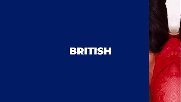 Gorgeous British Blonde With Fake Tits Masturbating