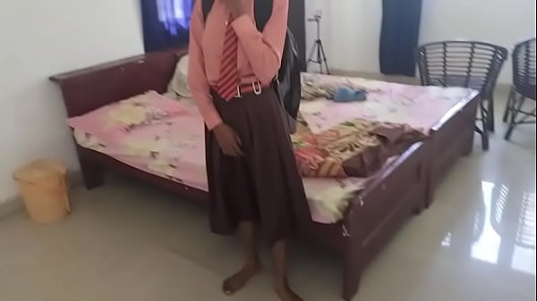 Indian student Shivani teaches her teacher first sex experience with hindi audio