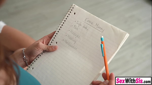 Tiny Asian stepsister and teen bestie fix stepbros big leaky cock