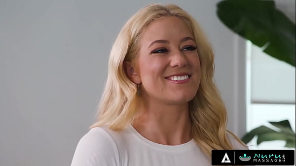 NURU MASSAGE – Naughty New Masseuse River Lynn Practices NURU Techniques With Her Stepdad’s Cock