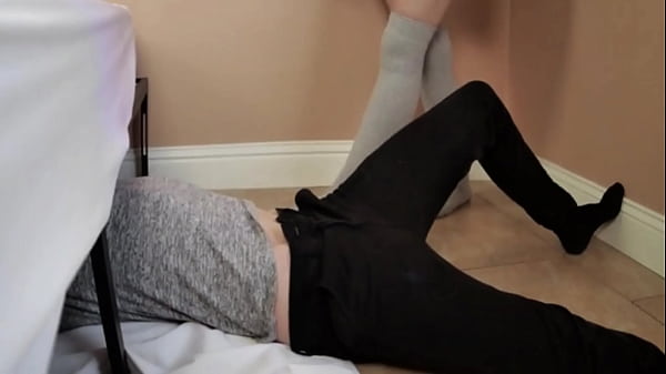 Stepbrother Got Stuck Under Bed, This Is So Wrong – Vaginal Creampie