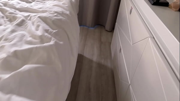 Caught my Naughty Stepsister Masturbating with Dildo and Didn’t Miss the Moment