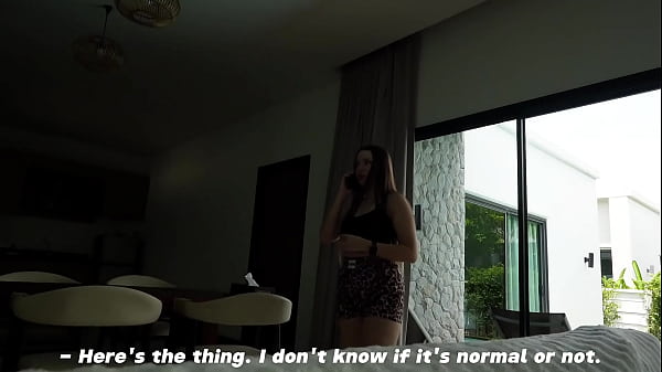 Hear the stepsister want to fuck her boyfriend. She cheated with her stepbrother.